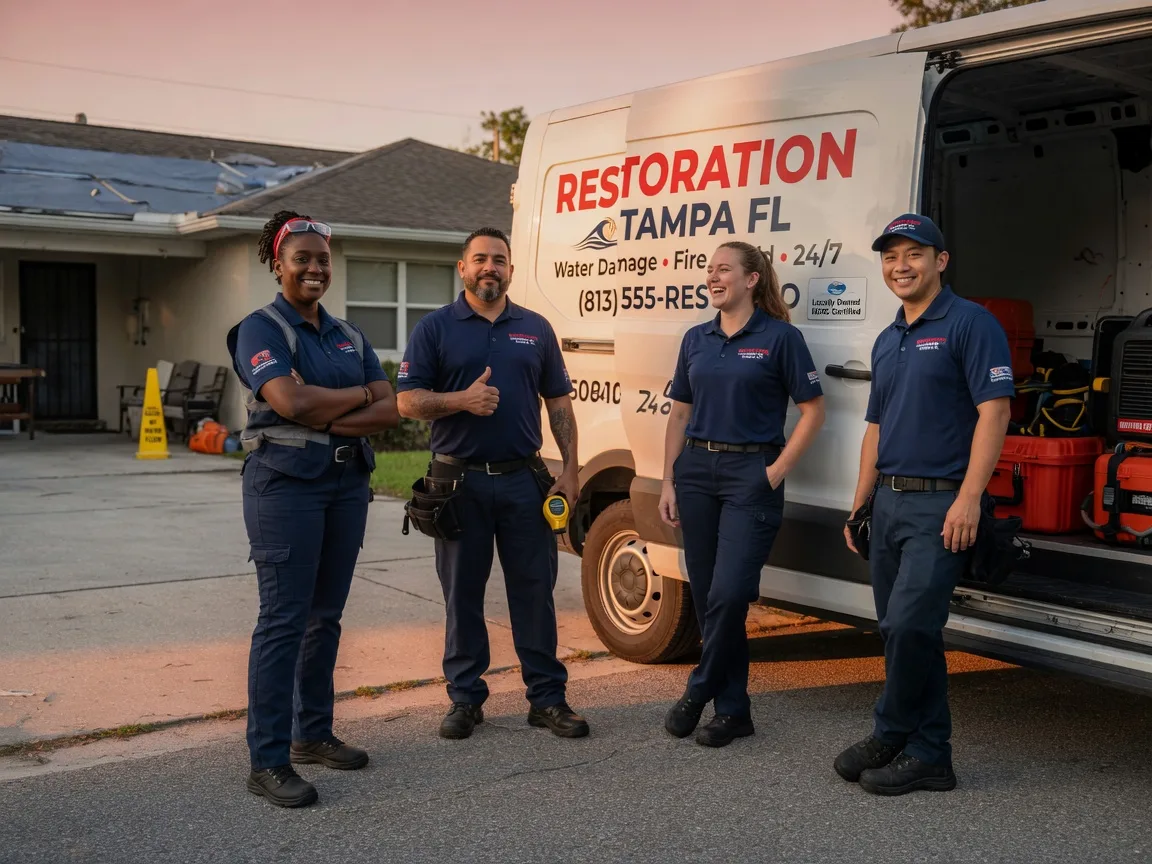 Water Damage Restoration company in Damon, TX